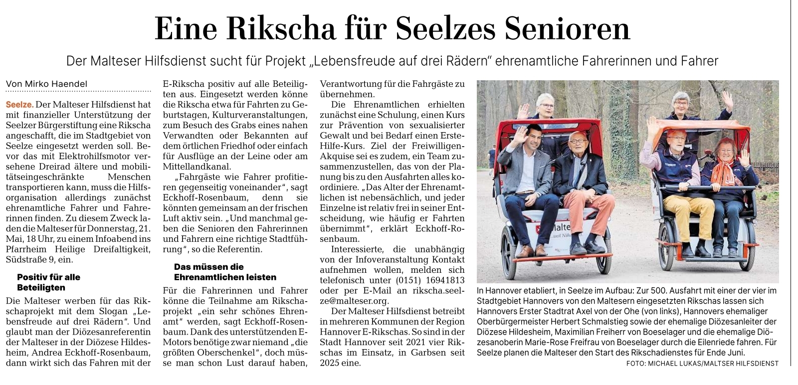 2026 1905 HAZ Eine Rickscha
